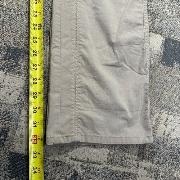 Kuhl Outdoor Hiking Pants Womens 2 Regular Beige Cargo Pockets Drawstring 28x32 - Picture 5 of 13